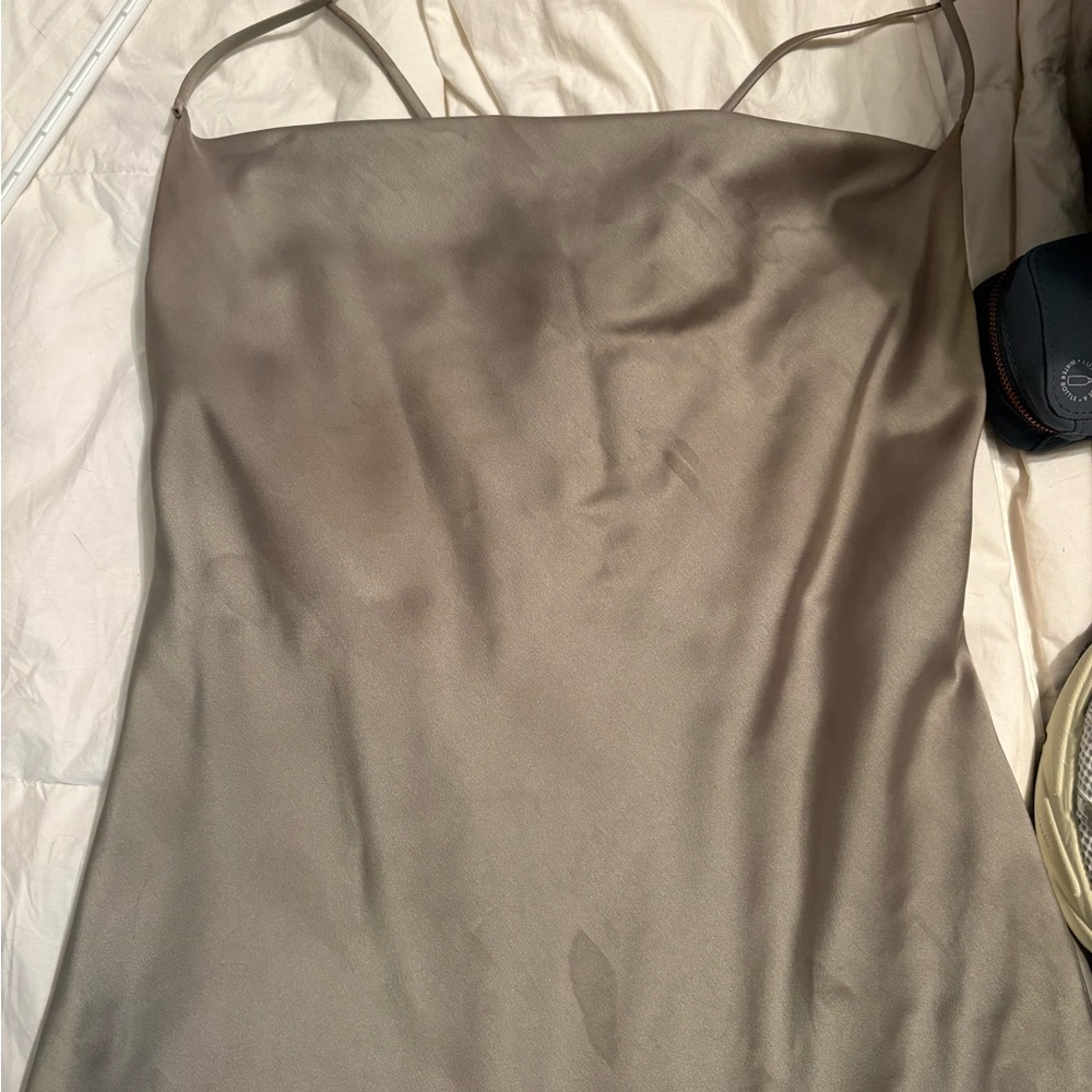 Show me your mumu sage Verona Slip Dress